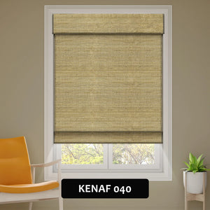 SmartWings Motorized Woven Wood Shades 100% Blackout Orithyia