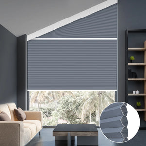 SmartWings Motorized Blackout Trapezoid Cellular Shades Nowa