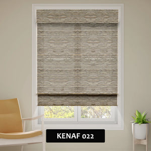 SmartWings Motorized Woven Wood Shades 100% Blackout