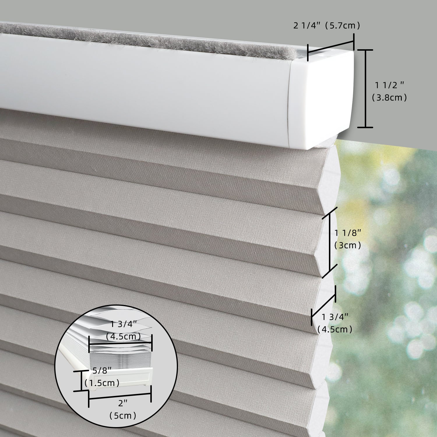 SmartWings Motorized Light Filtering Cellular Shades Nowa