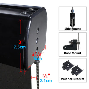 SmartWings Motorized Outdoor Shades 1%/3%/5% Openness