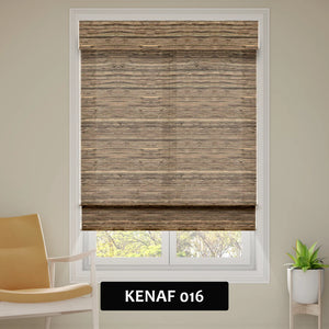 SmartWings Motorized Woven Wood Shades 100% Blackout