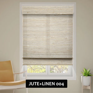 SmartWings Motorized Woven Wood Shades 100% Blackout