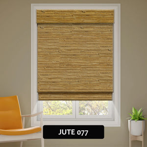 SmartWings Motorized Woven Wood Shades 100% Blackout Orithyia