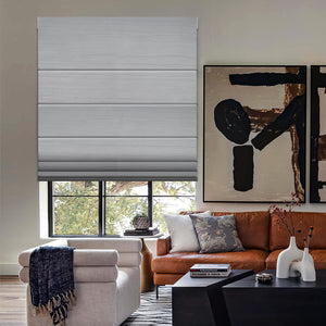 SmartWings Motorized Roman Shades 100% Blackout Astraea