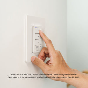 TapTech Single/5-Channel Remote Wall Switch